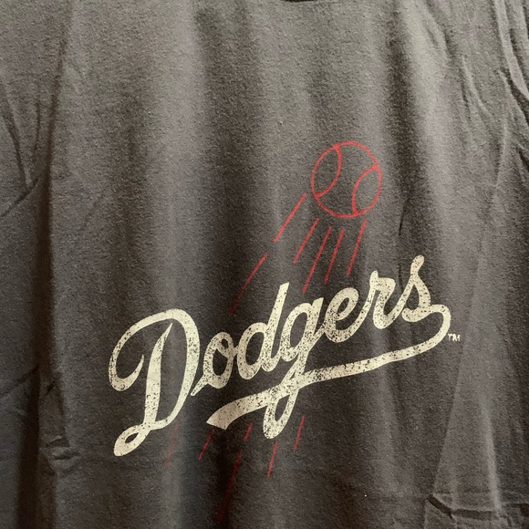 Dodgers Baseball distressed look tee. Red Jacket brand. Size Small. MLB. NWT - Picture 3 of 4